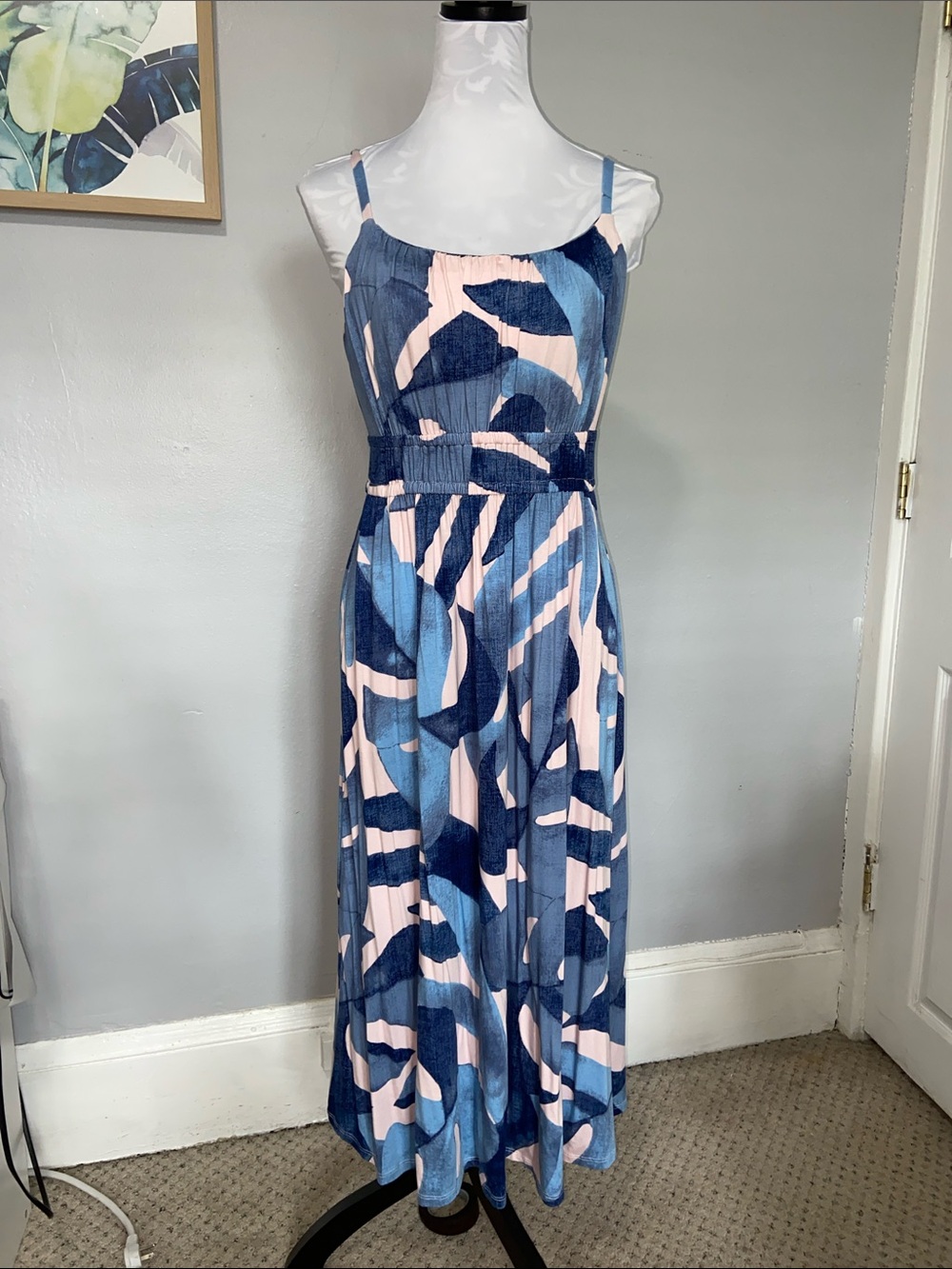 Soma built-in bra midi dress NWT